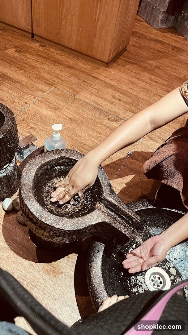 Stone Basin Foot Wash