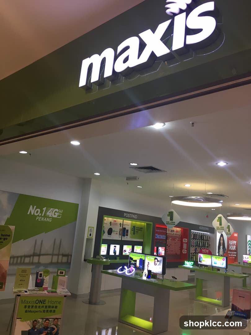 Maxis Store Interior