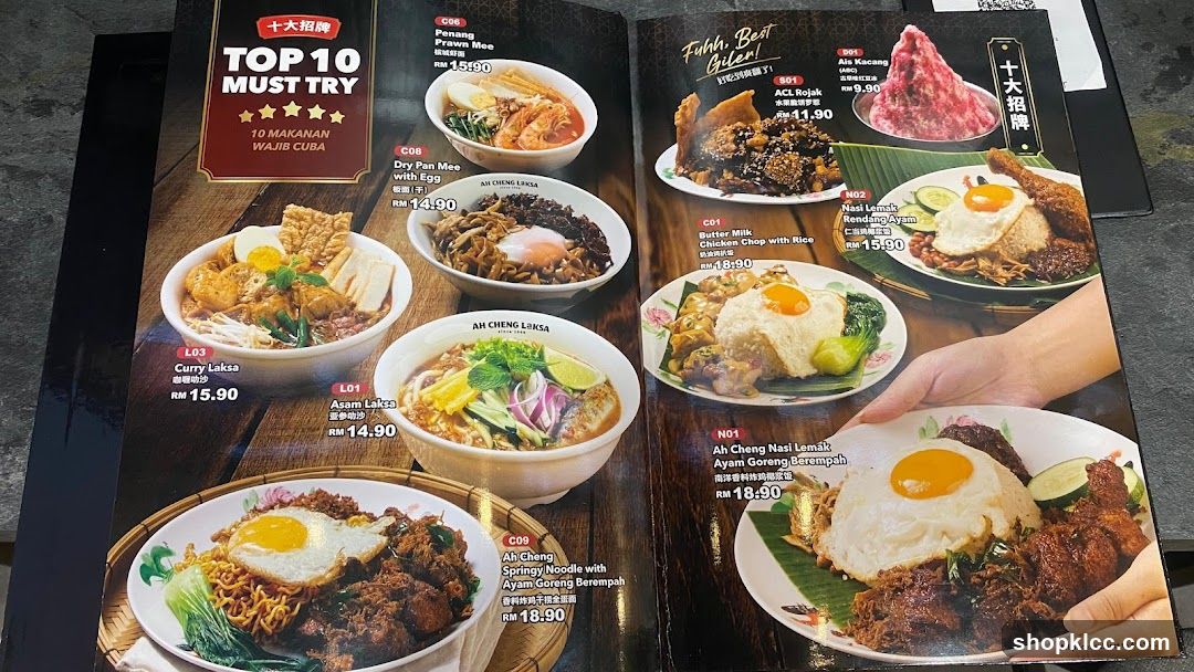 Top 10 Must Try Menu