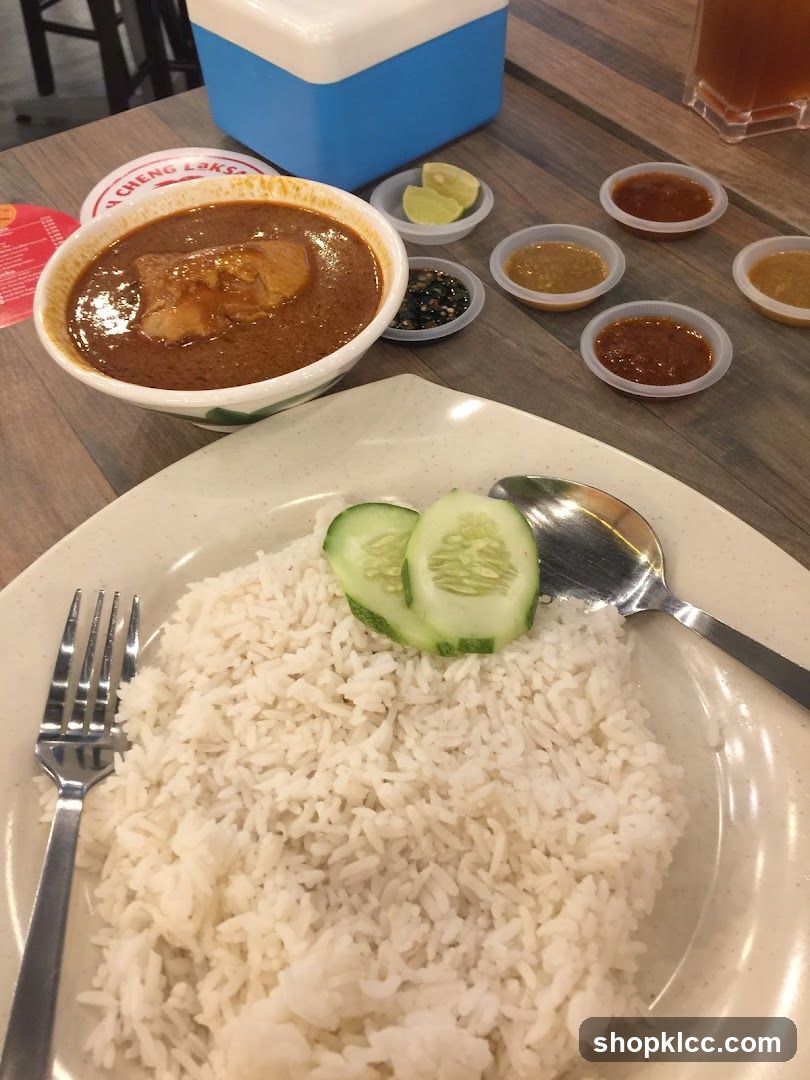 Curry Laksa with Rice