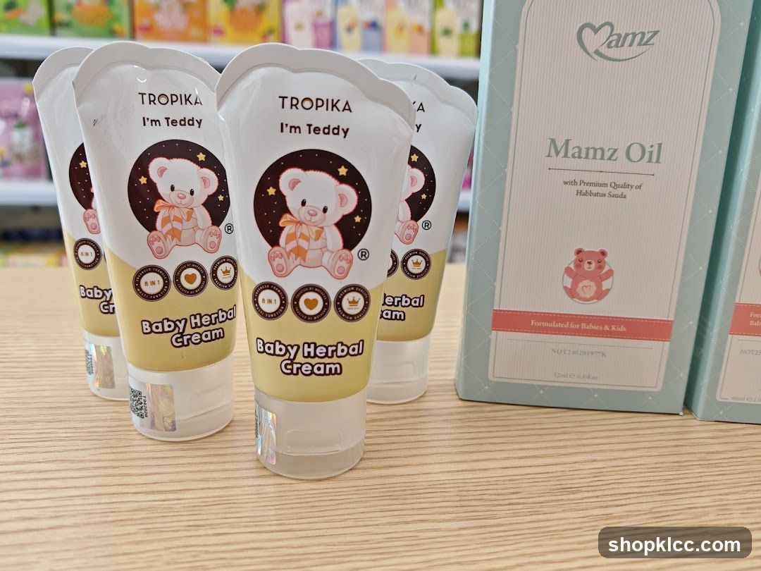 Baby Herbal Cream and Mamz Oil