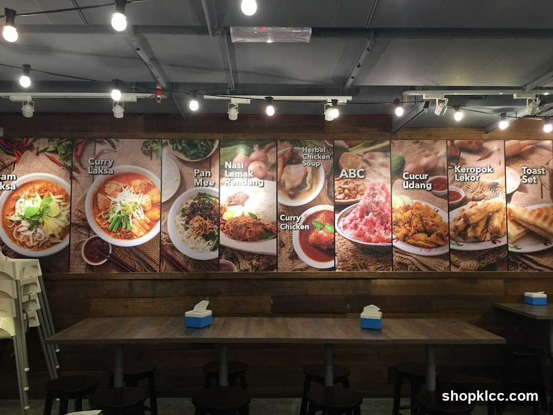 Food Menu Display