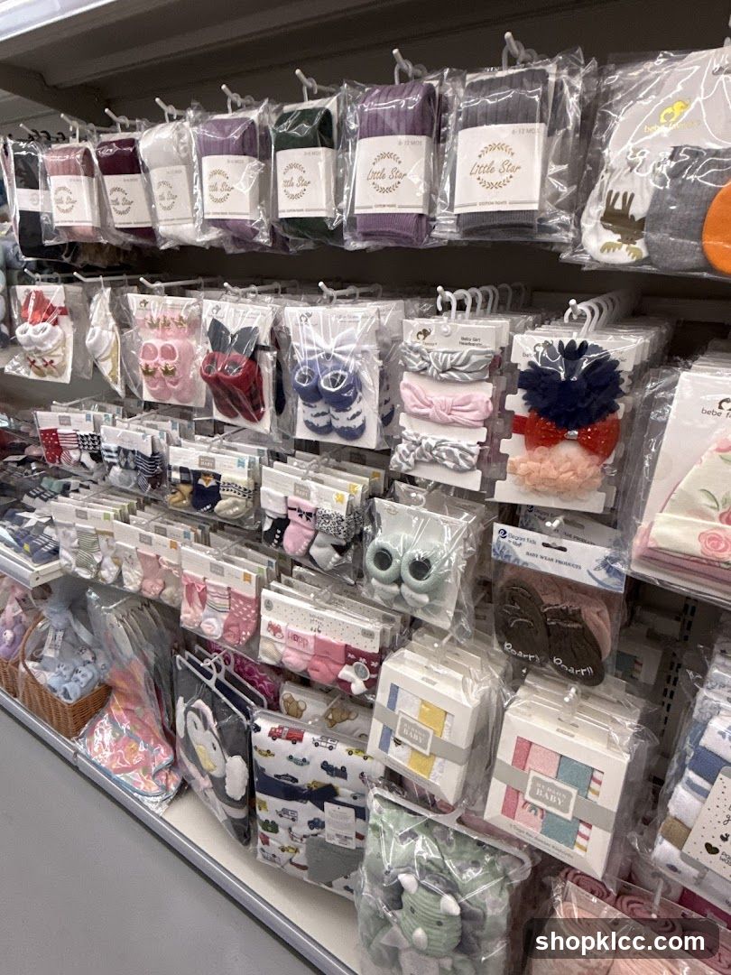 Baby Clothing and Accessories Display
