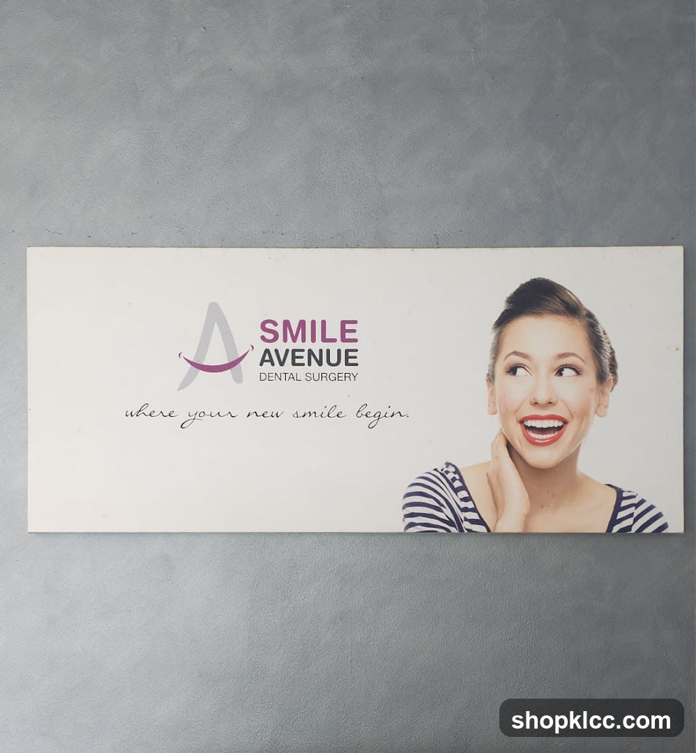 Smile Avenue Dental Surgery Flyer