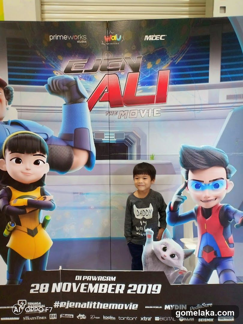 Promotional Poster for 'Ejen Ali The Movie'
