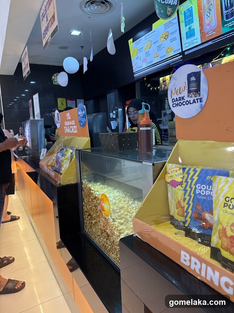 Popcorn and Snacks Counter