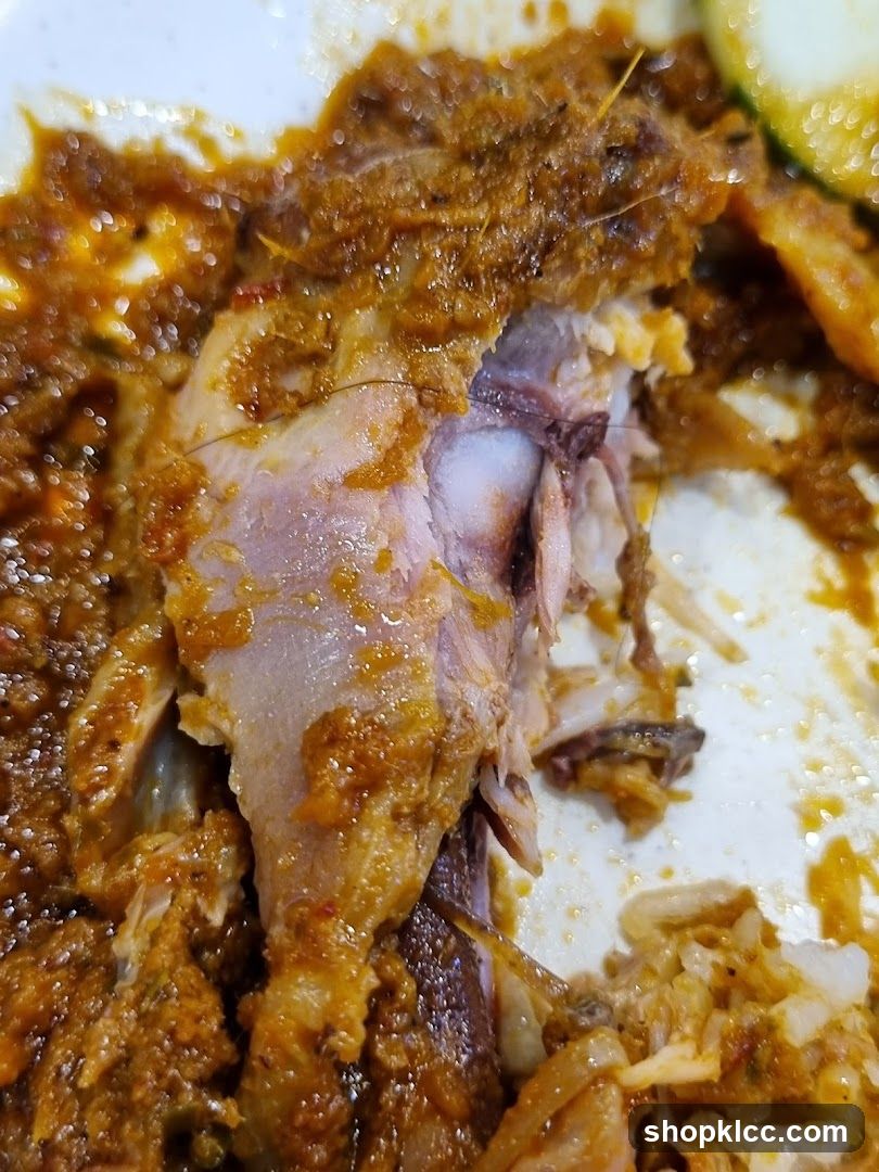 Close-up of Chicken Dish