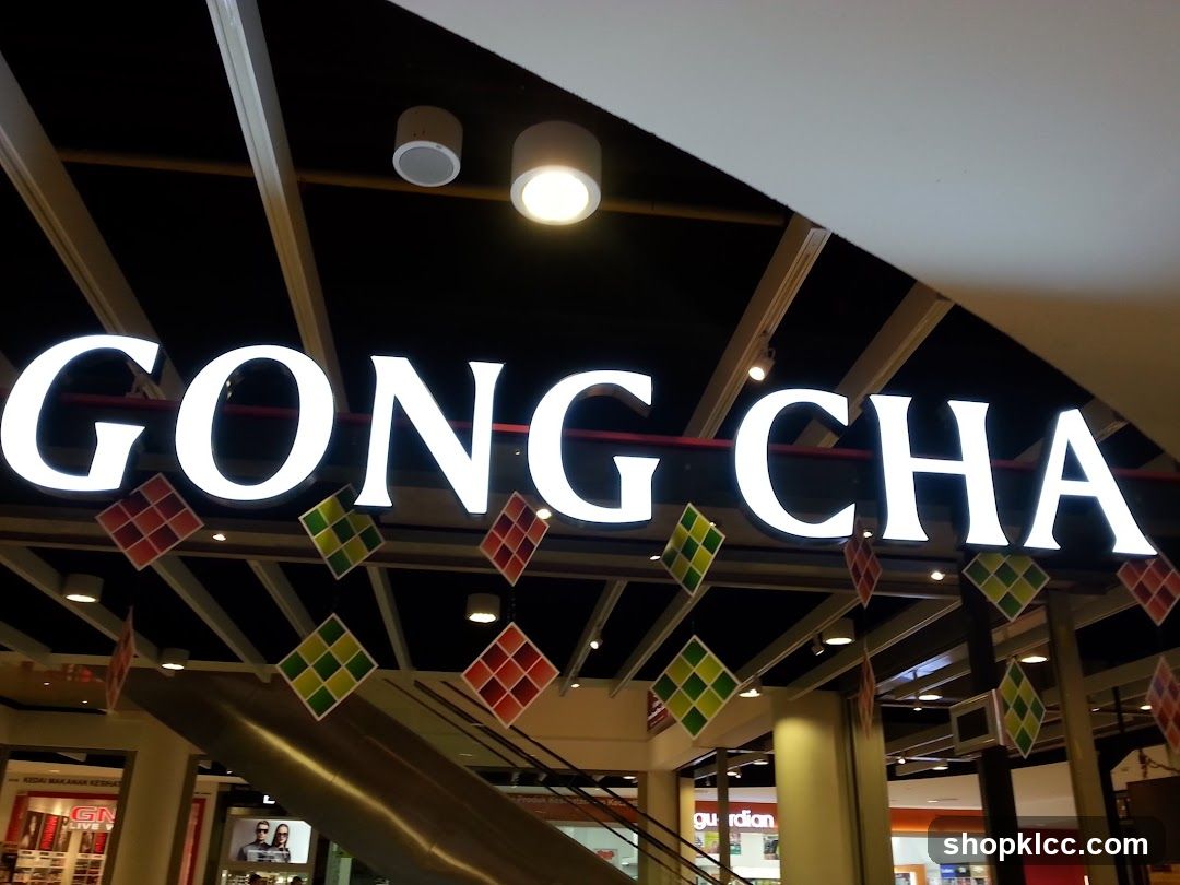 Gong Cha Signage