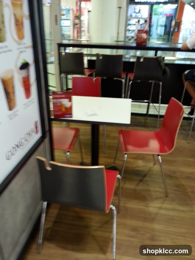 Cafe Seating Area