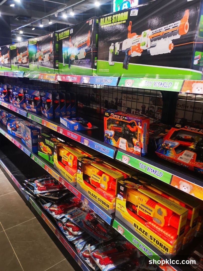 Toy Store Shelves