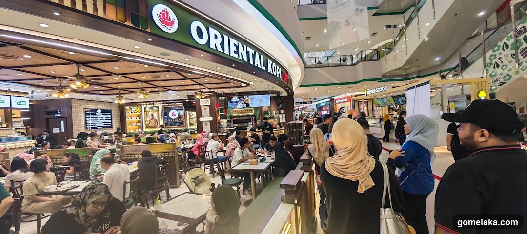 Oriental Kopi storefront interior view