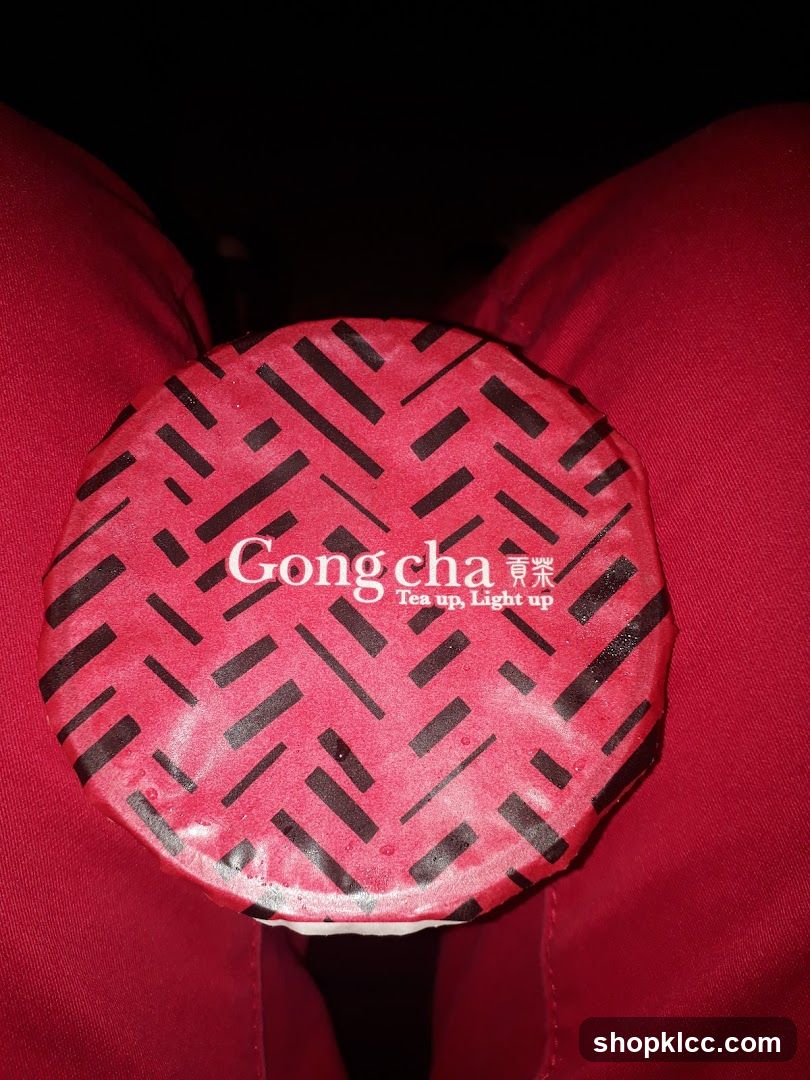 Gong Cha Drink Lid