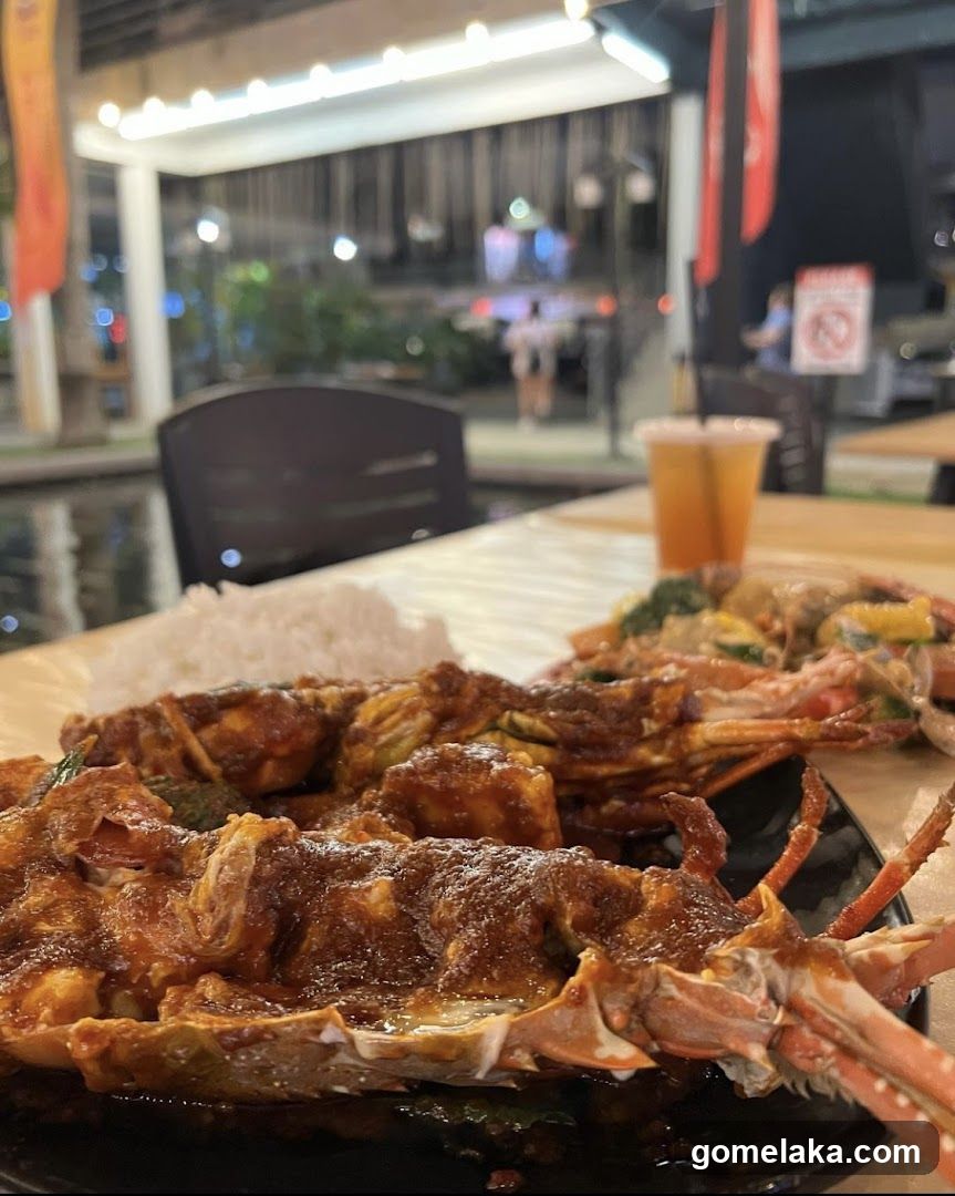 Dining Scene at Outdoor Restaurant