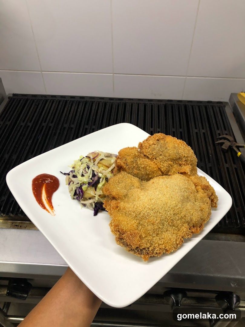 Food Plate in Kitchen