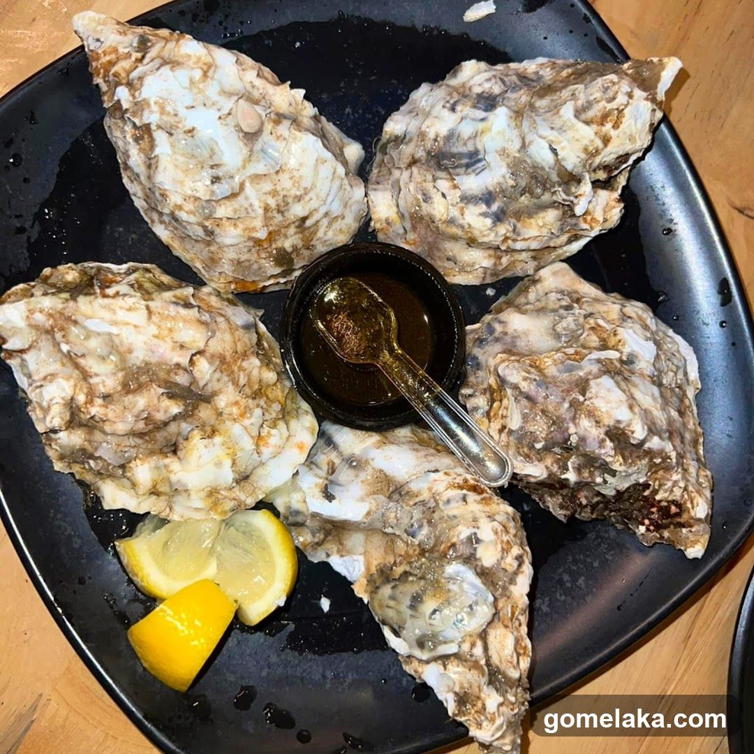 Oysters on a Plate