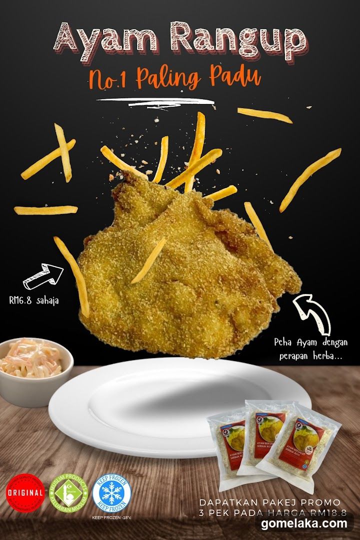 Ayam Rangup Promotion Poster