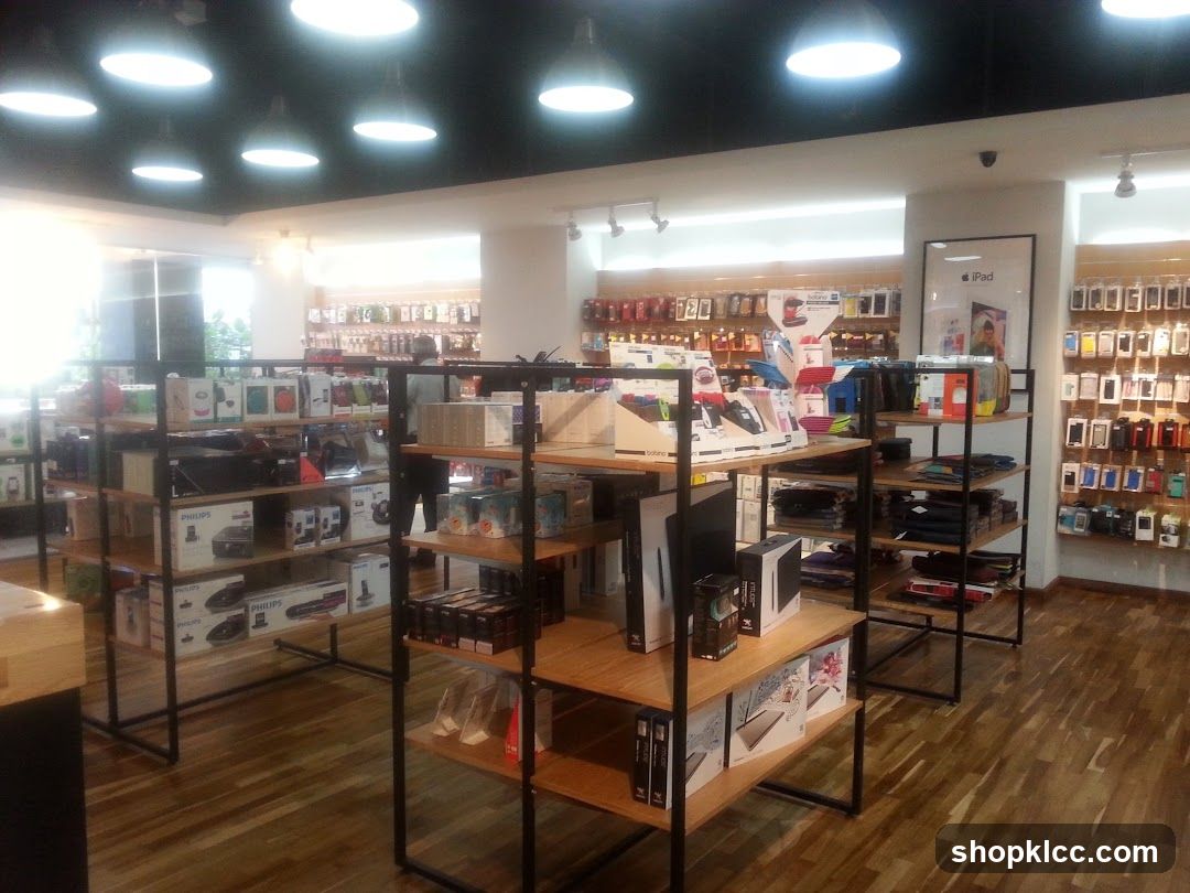 Electronics Store Interior
