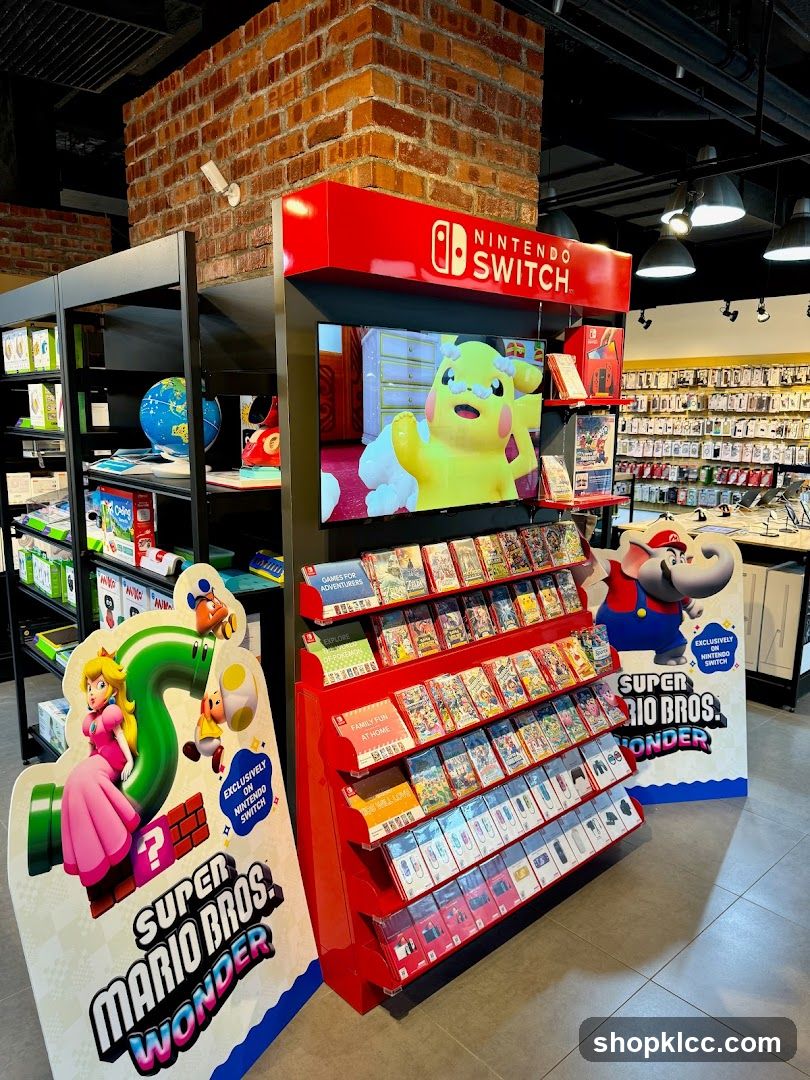 Nintendo Switch Game Display