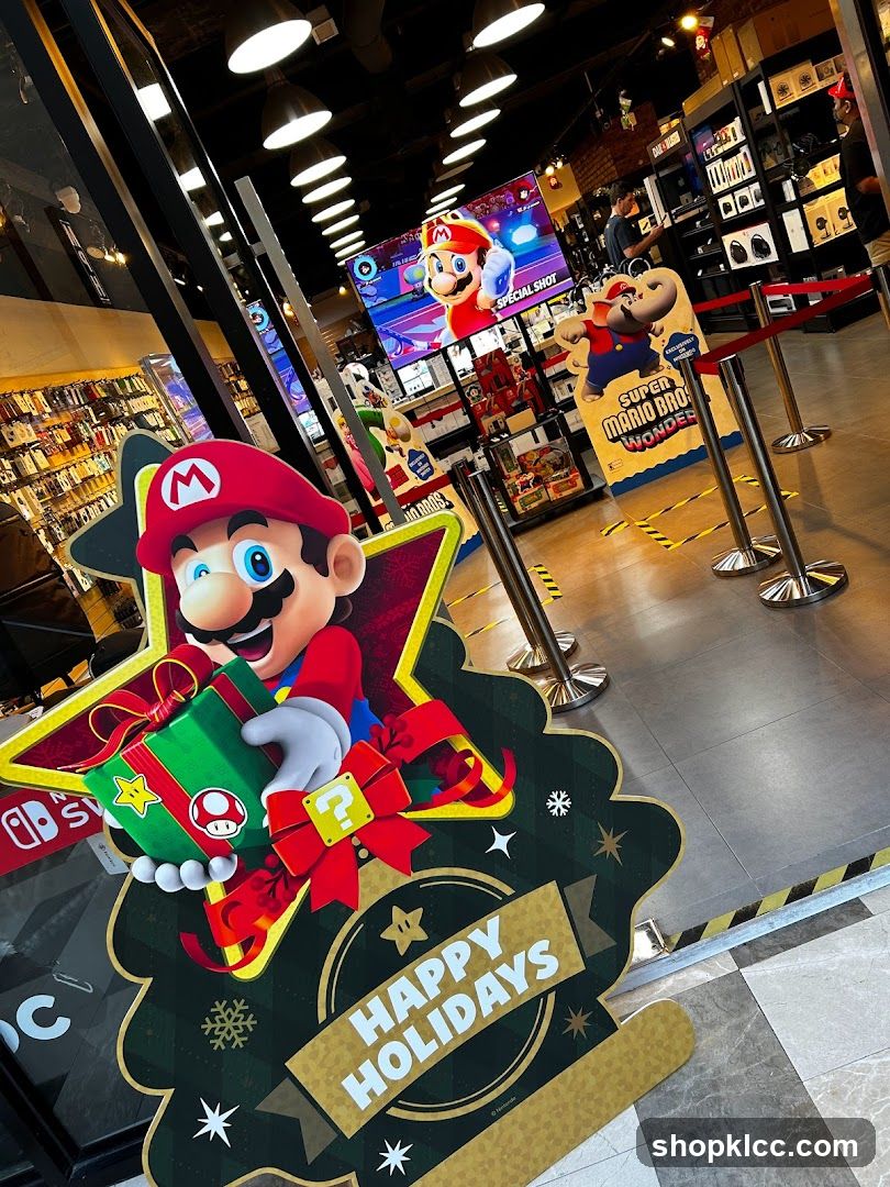 Mario Holiday Display