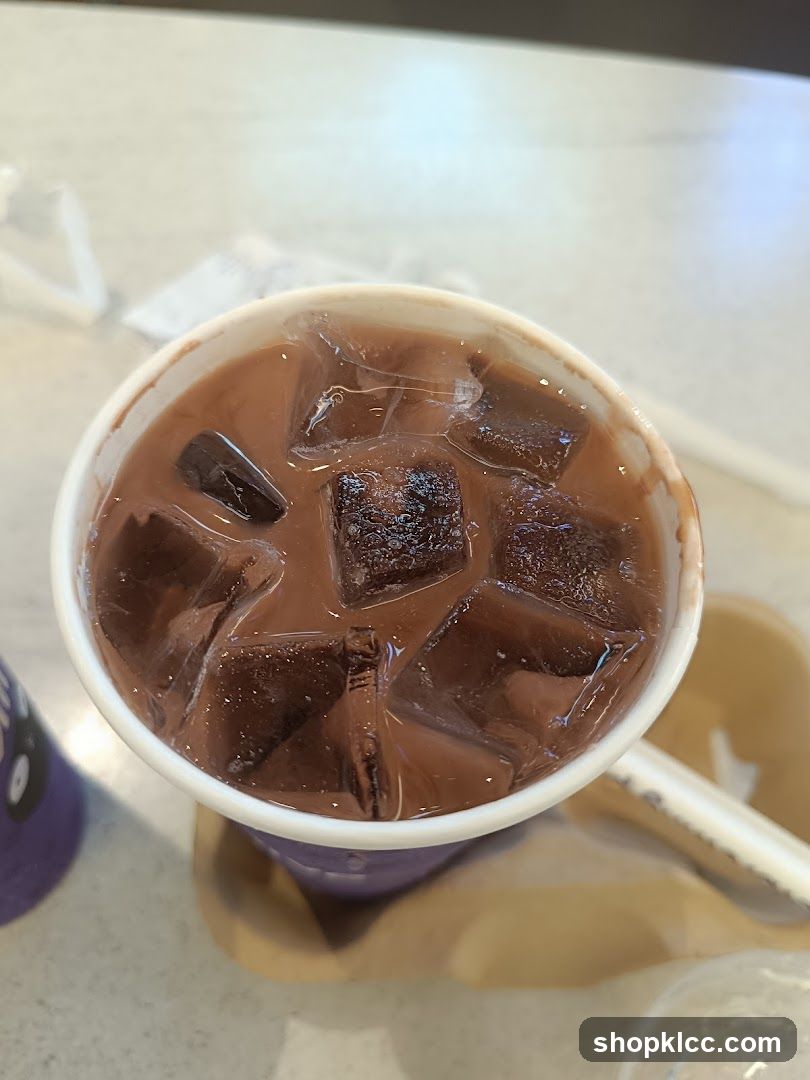 Iced Chocolate Drink