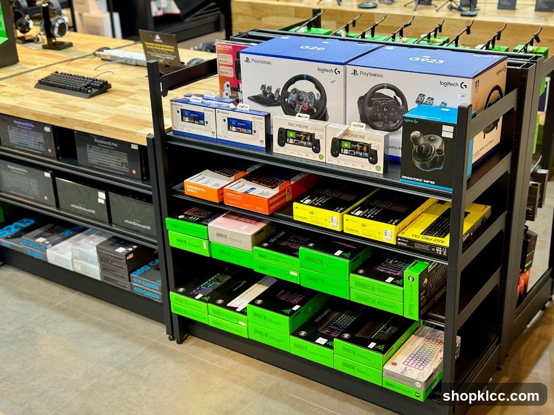 Gaming Accessories Display