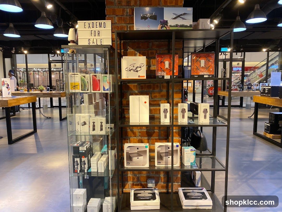 Tech Store Interior Display