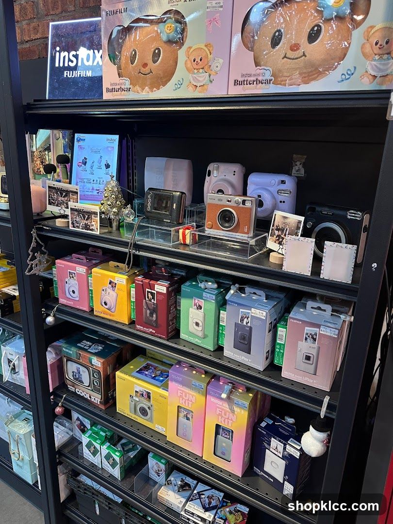 Instant Camera Display Shelf