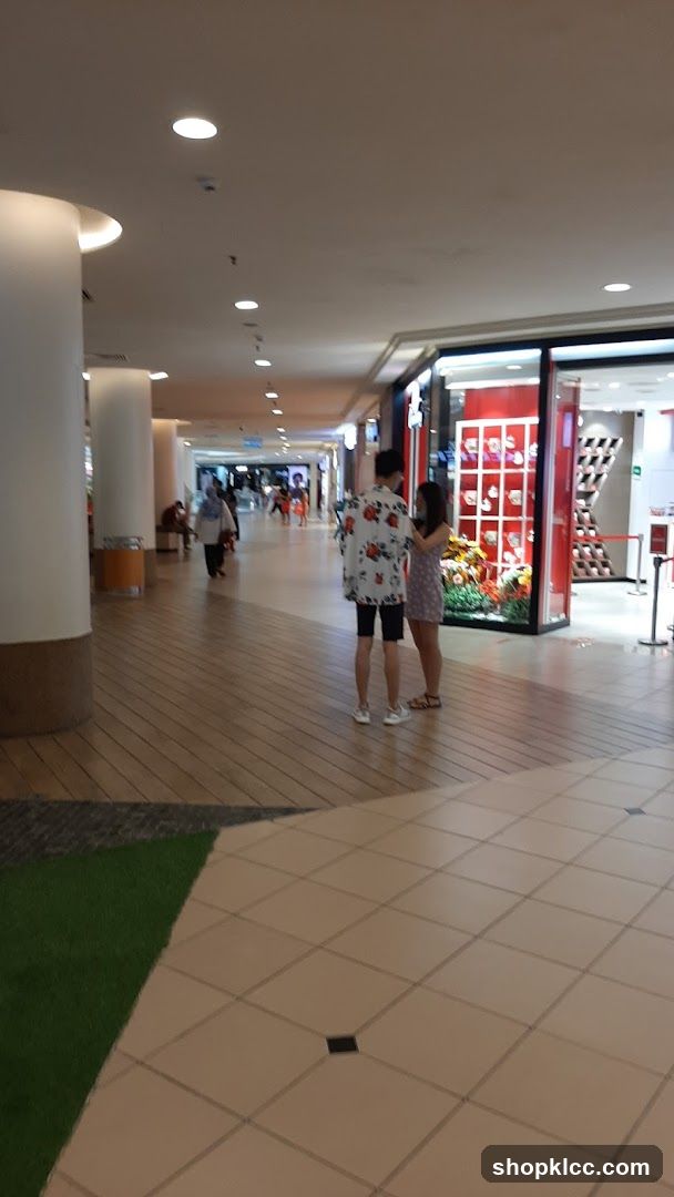 Mall Interior with Storefront