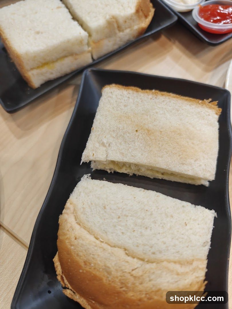 Toast with Condiments