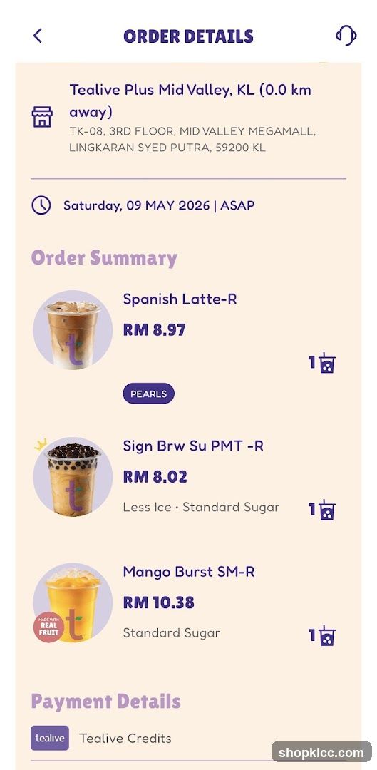 Order Details