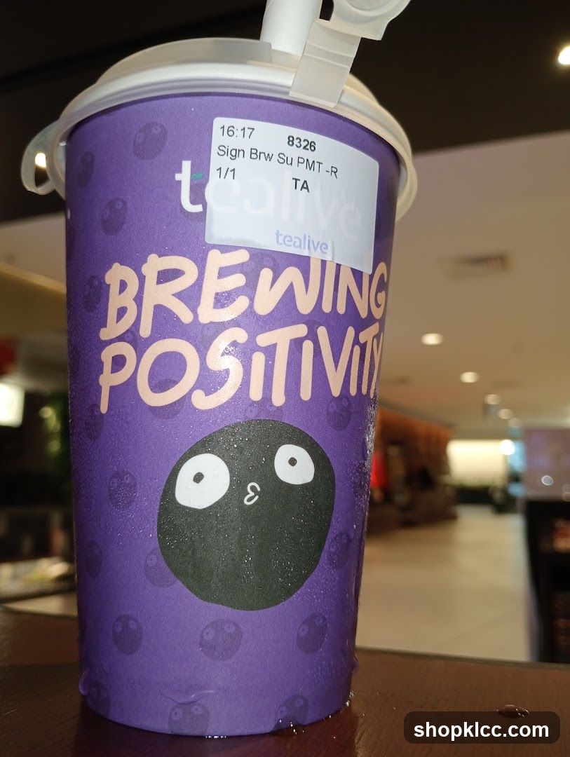 Tealive Drink Cup
