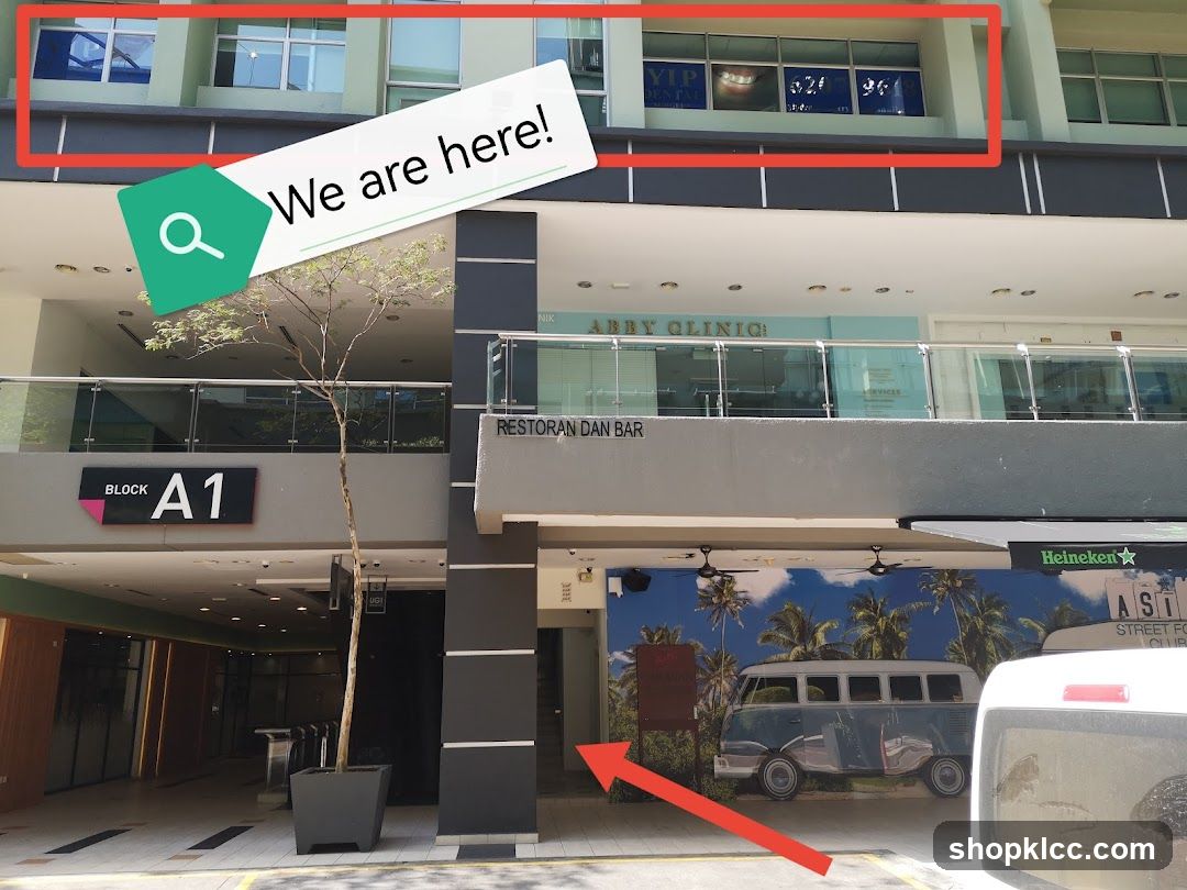 Building Exterior with Signage