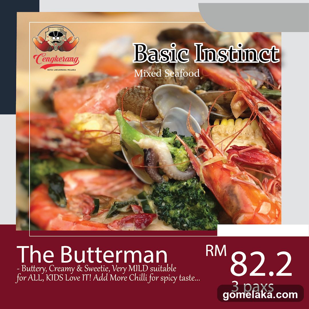 Cengkerang Basic Instinct Mixed Seafood advertisement