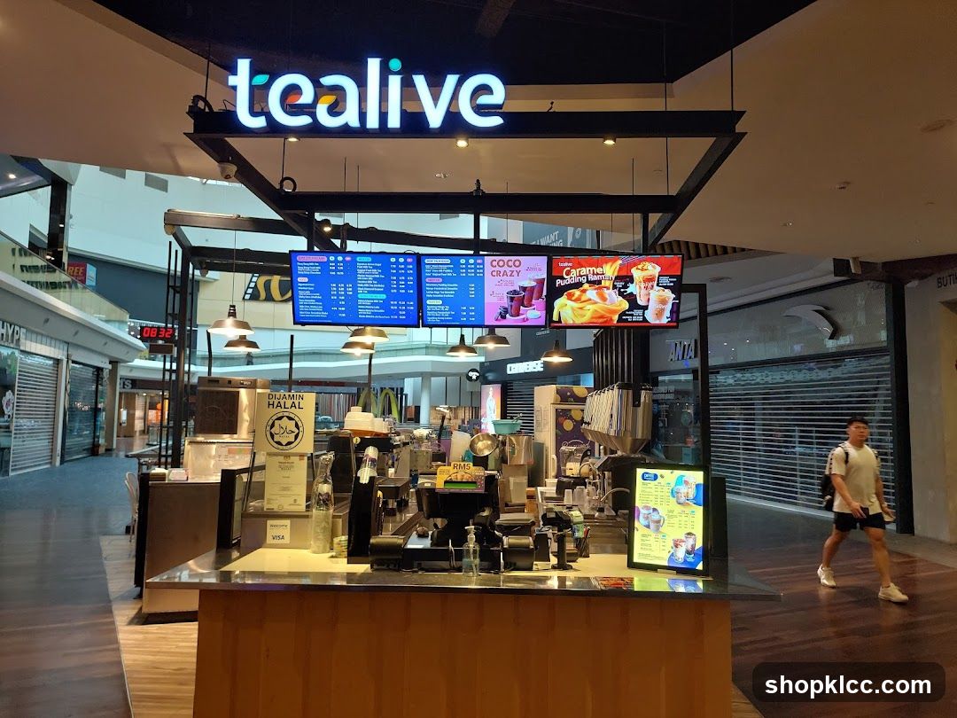 Tealive Storefront