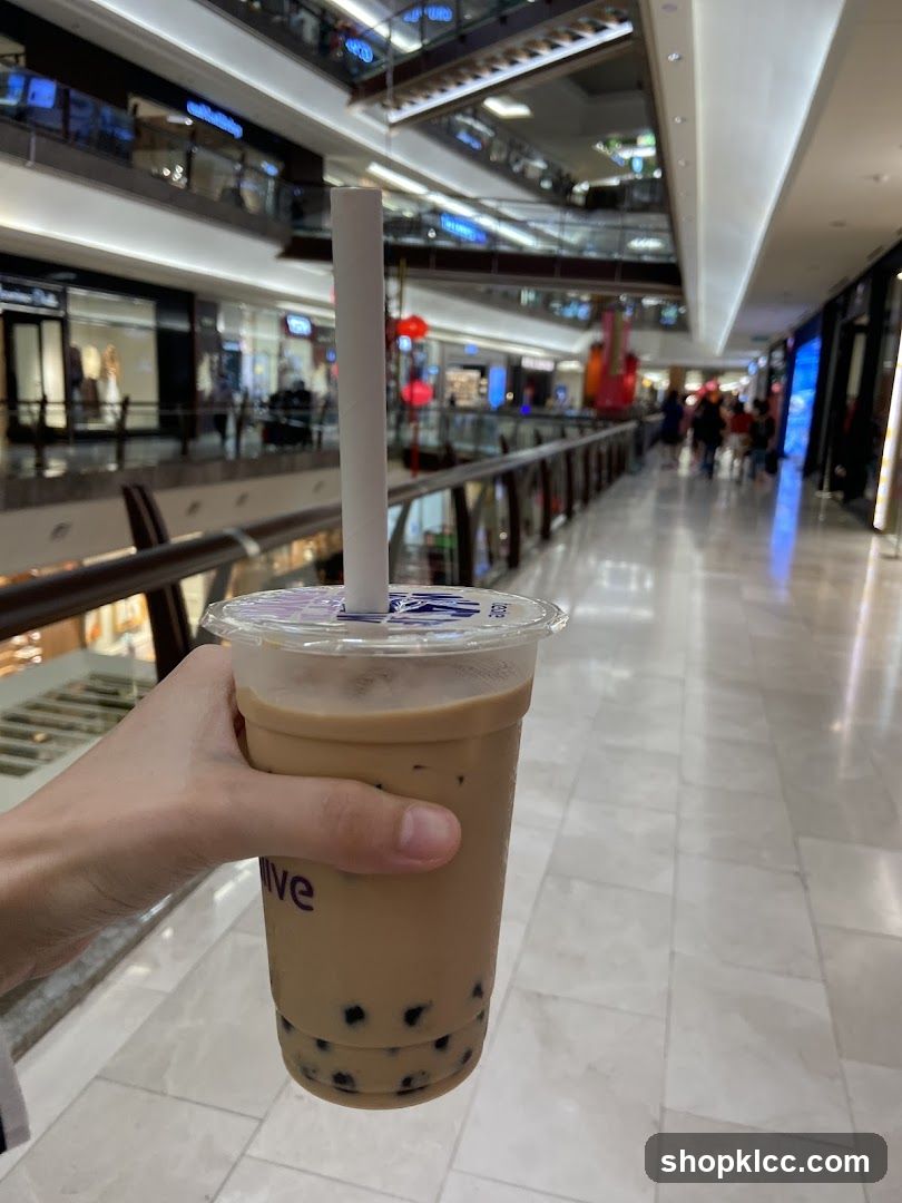 Bubble Tea in Mall