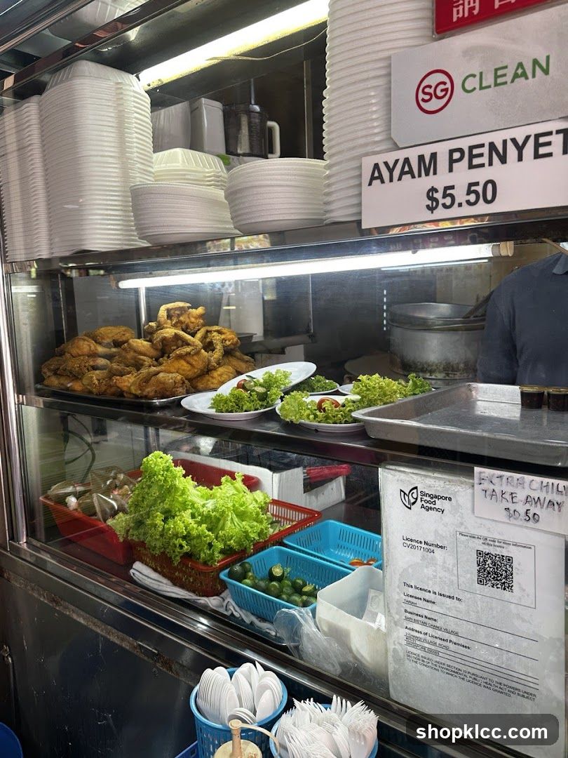 Food Stall Display