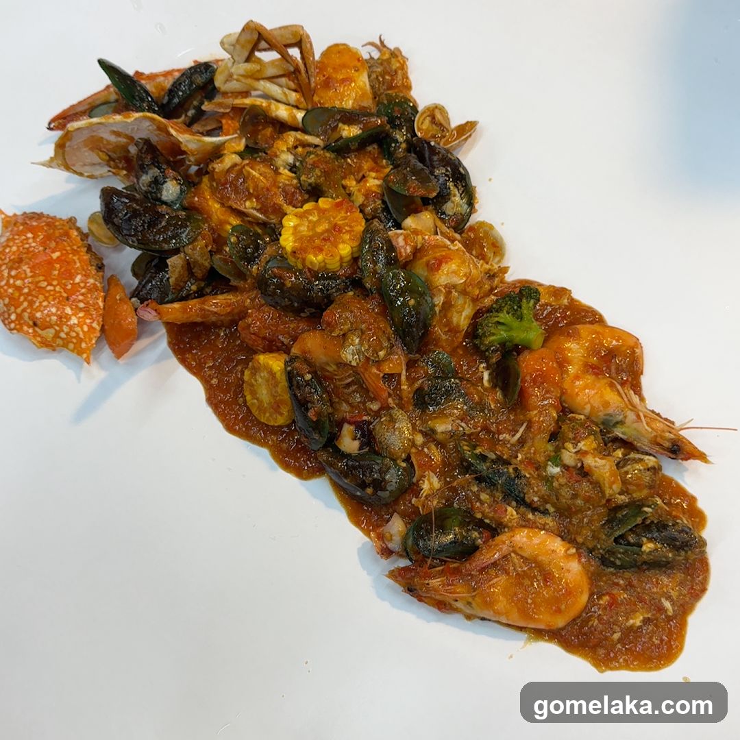 Seafood dish