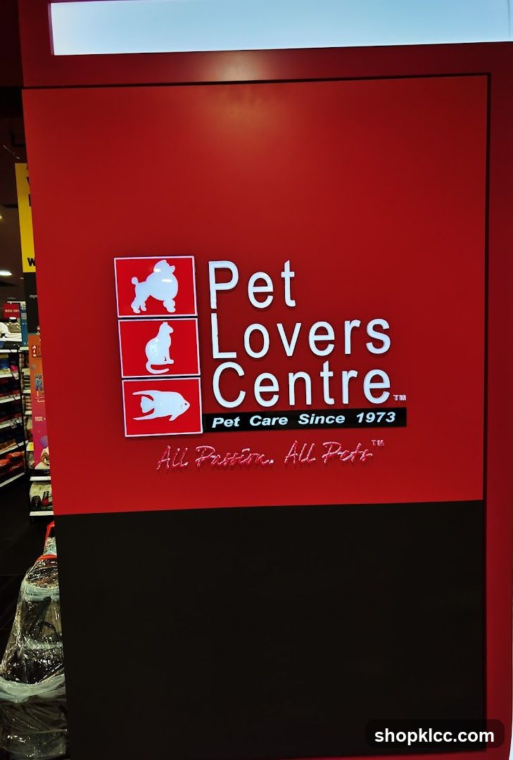 Pet Lovers Centre Signage