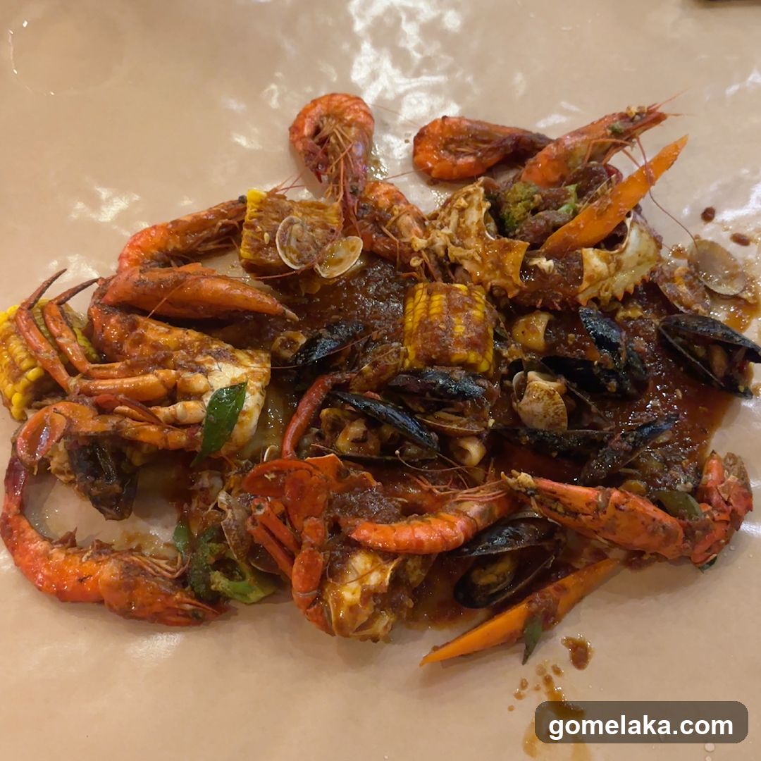 Seafood dish