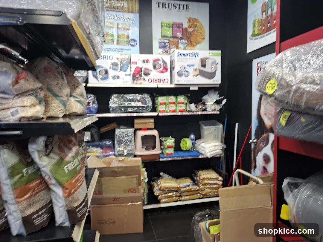 Pet Store Shelving