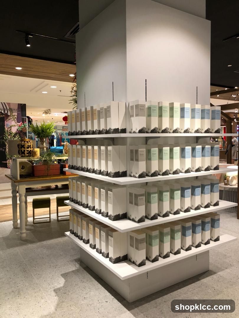 Display of Packaged Products