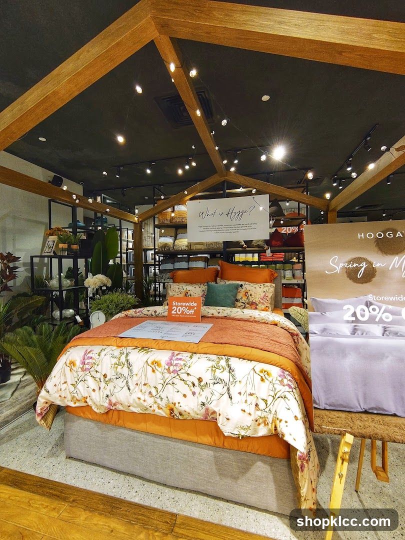 Bedroom Display with Sale Signage