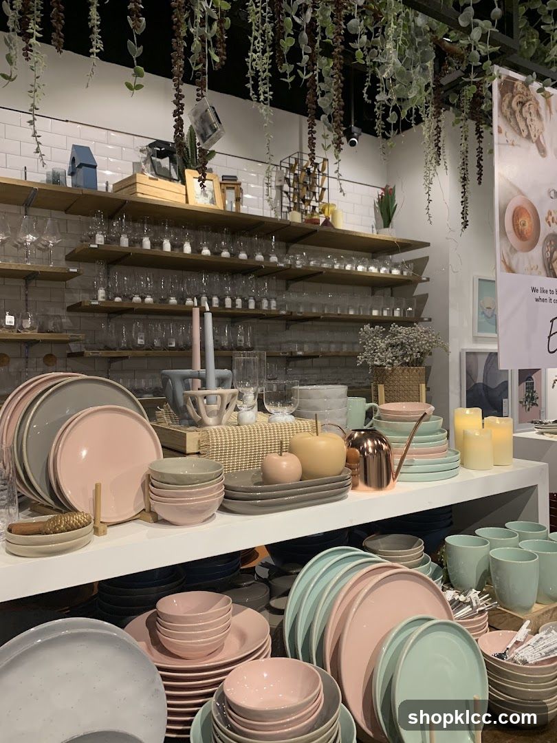 Tableware Display