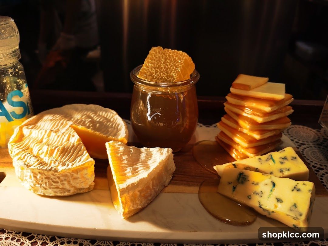 Cheese and Honey Platter