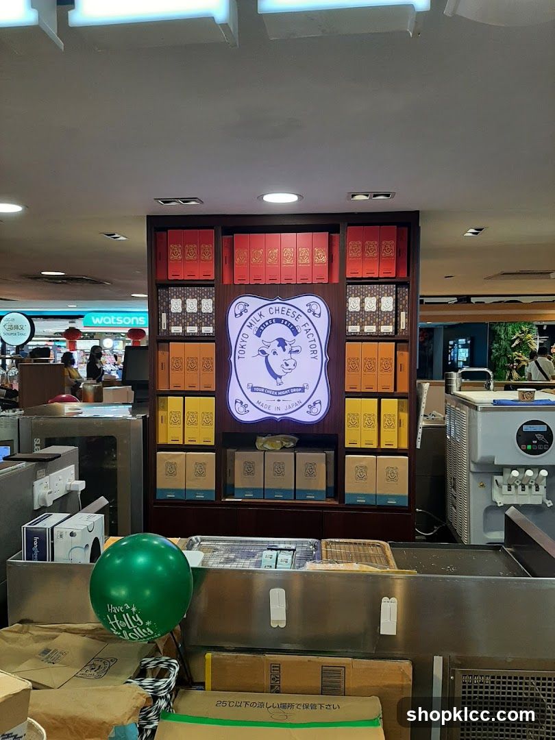 Tokyo Milk Cheese Factory Display