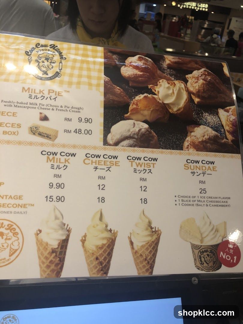 Cow Cow Kitchen Menu