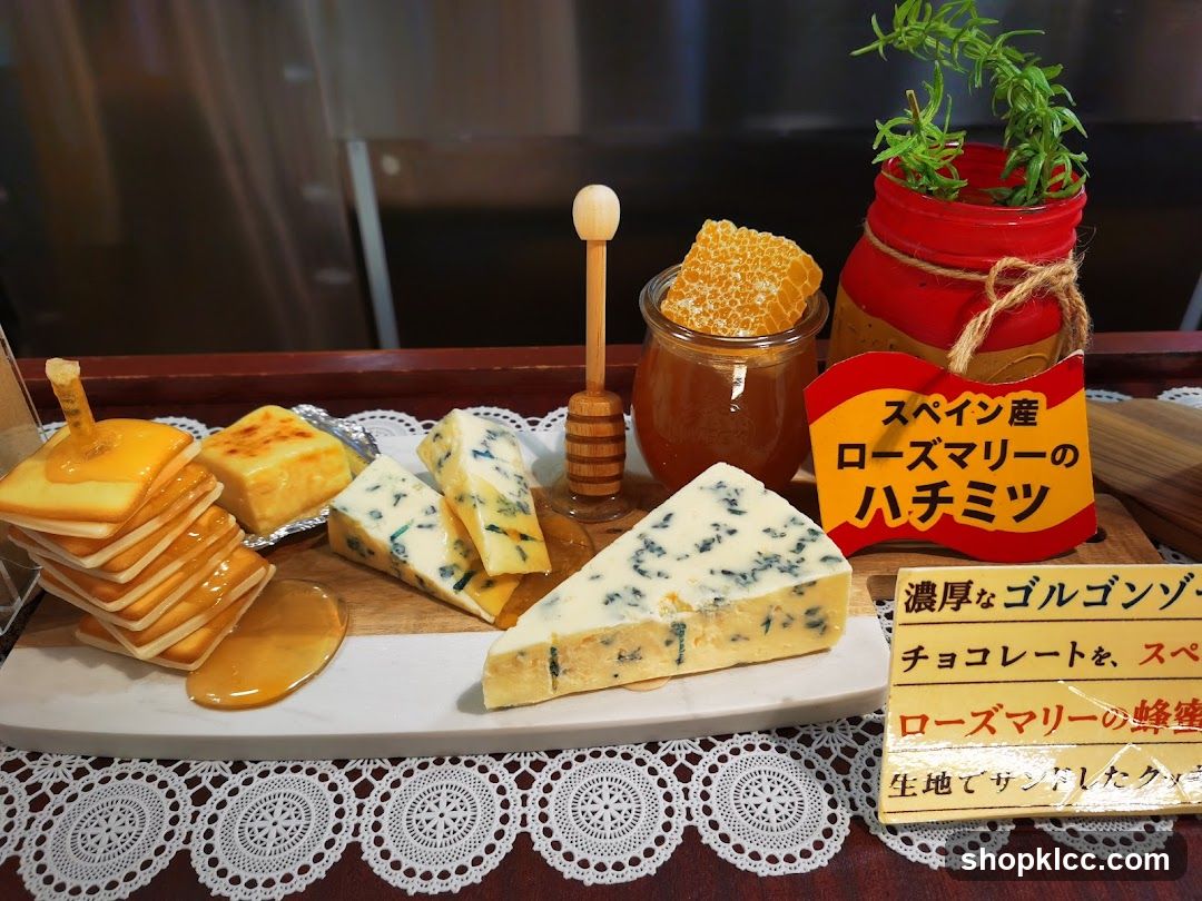 Cheese and Honey Display