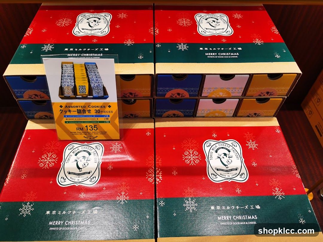 Tokyo Milk Cheese Factory Christmas Cookies