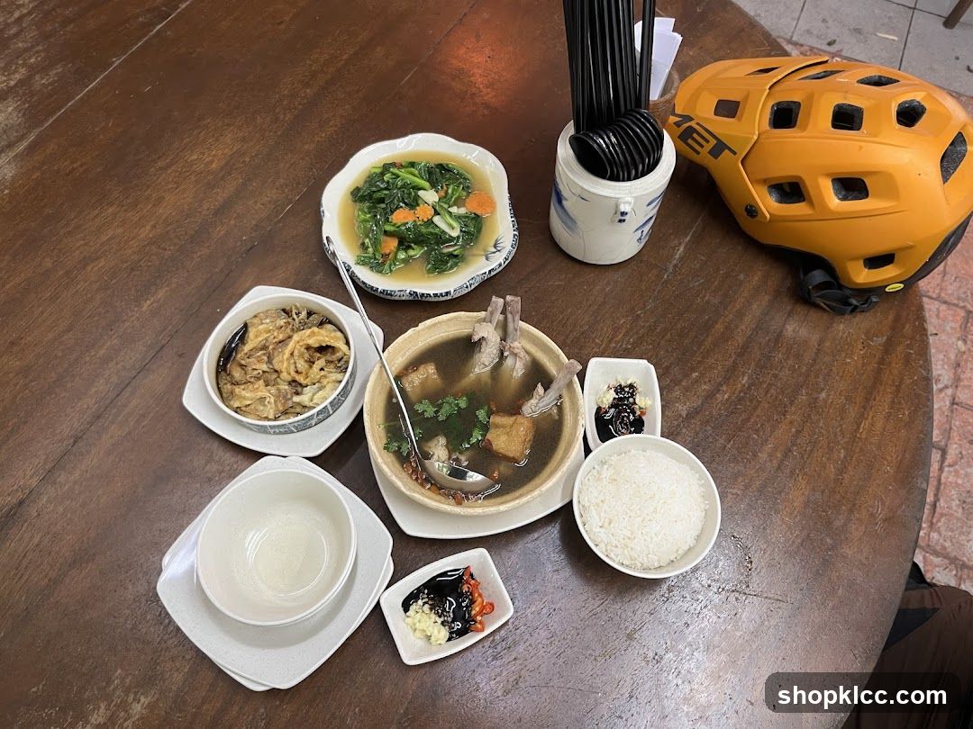 Meal with Helmet