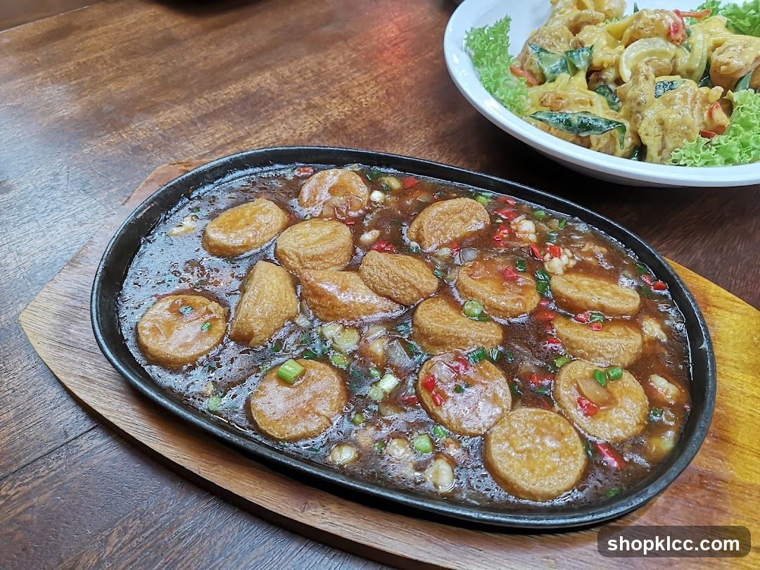 Sizzling Tofu Dish